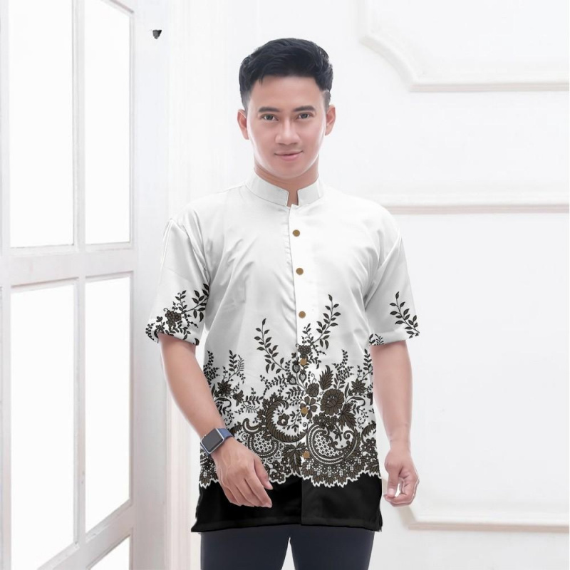 Ethnic Fashion Clothing - Exotic Ethnic Print Oversized Men's Retro