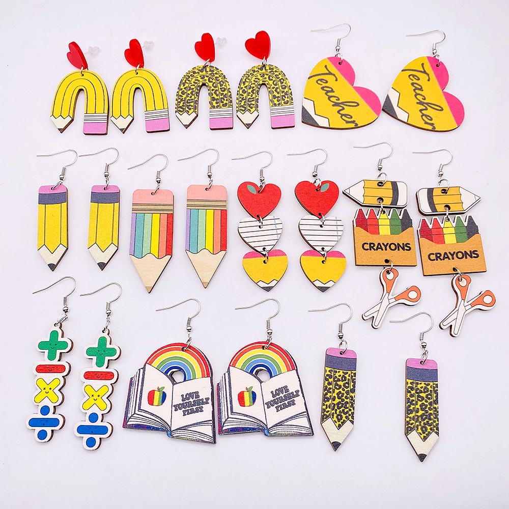 New Teacher Student Earrings L - đánh giá và giá Ethnic Fashion Book