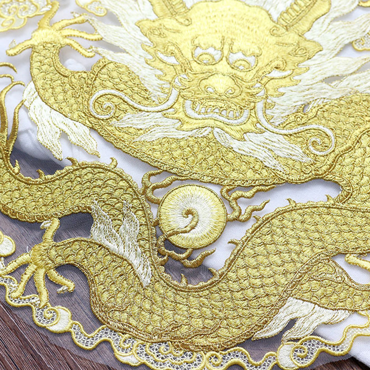 Golden thread dragon circular  - đánh giá và giá Ethnic Fashion Clothing