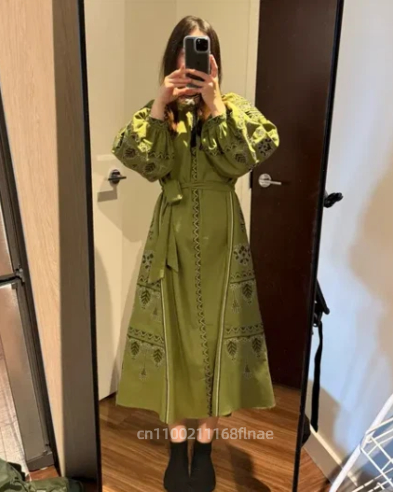 European Retro Ethnic Style Dr - đánh giá và giá Ethnic Fashion Clothing