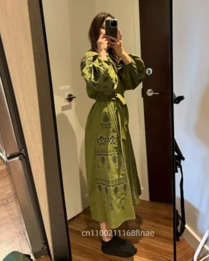 European Retro Ethnic Style Dr - đánh giá và giá Ethnic Fashion Clothing