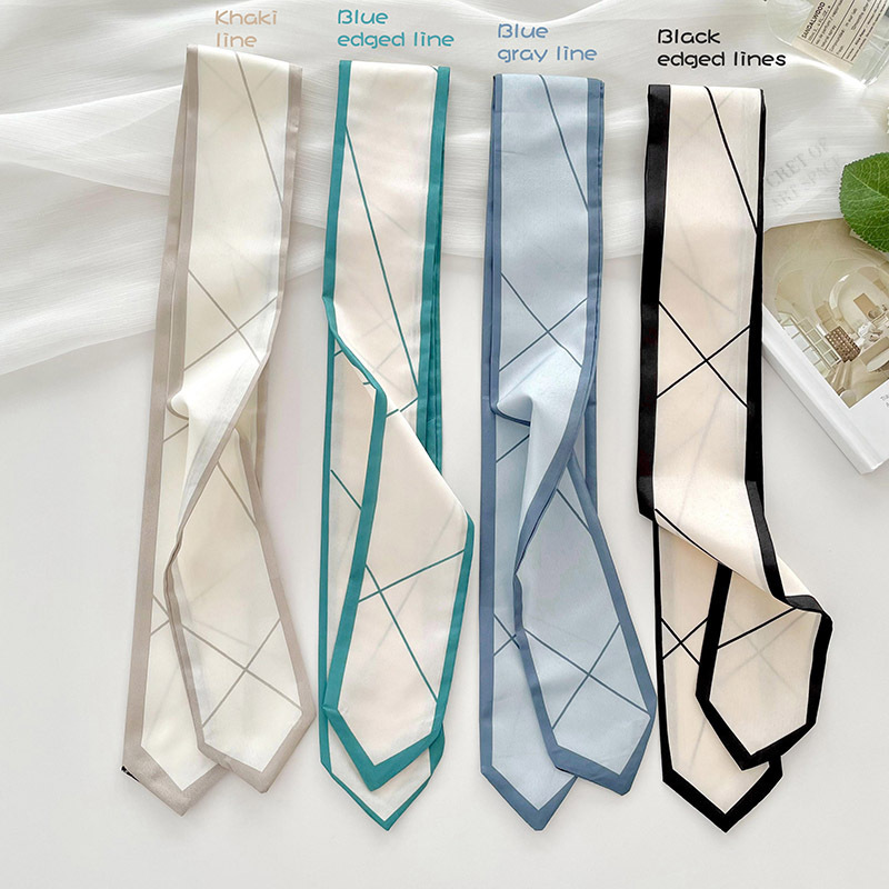Versatile silk scarf thin long - đánh giá và giá Ethnic Fashion For Women