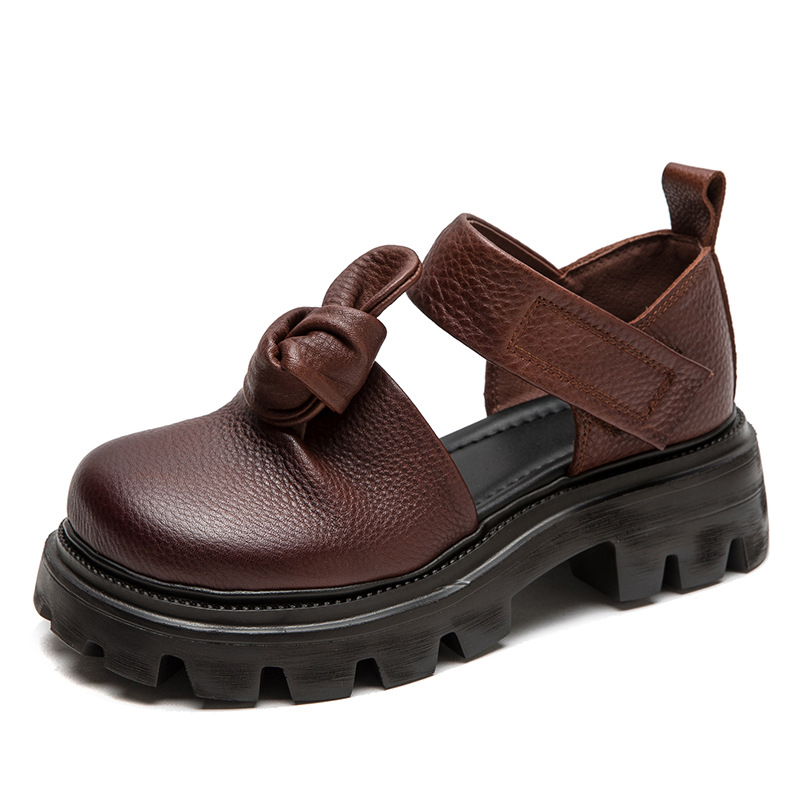 5cm Ethnic Knot Platform Wedge - đánh giá và giá Ethnic Fashion For Women