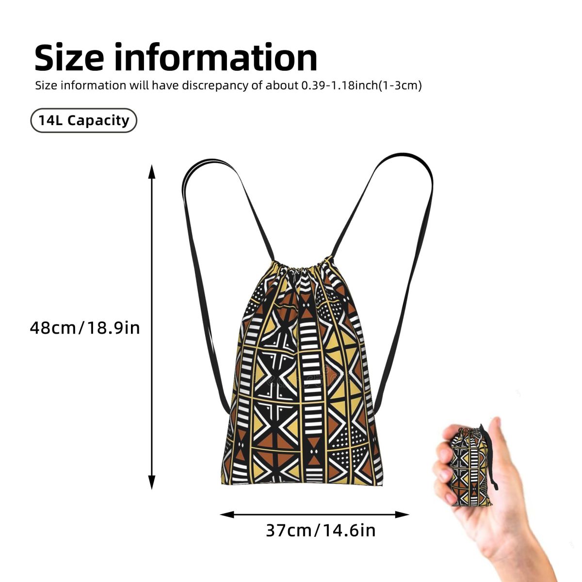 Bogolan Mudcloth African Patte - đánh giá và giá Ethnic Fashion Book
