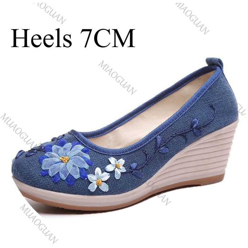 Embroidered Women Comfort Wedg - đánh giá và giá Ethnic Fashion For Women