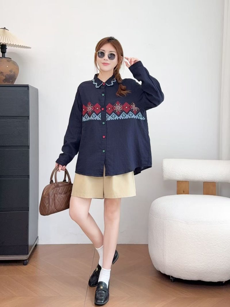 New 2026 Autumn Women Cotton L - đánh giá và giá Ethnic Fashion Clothing