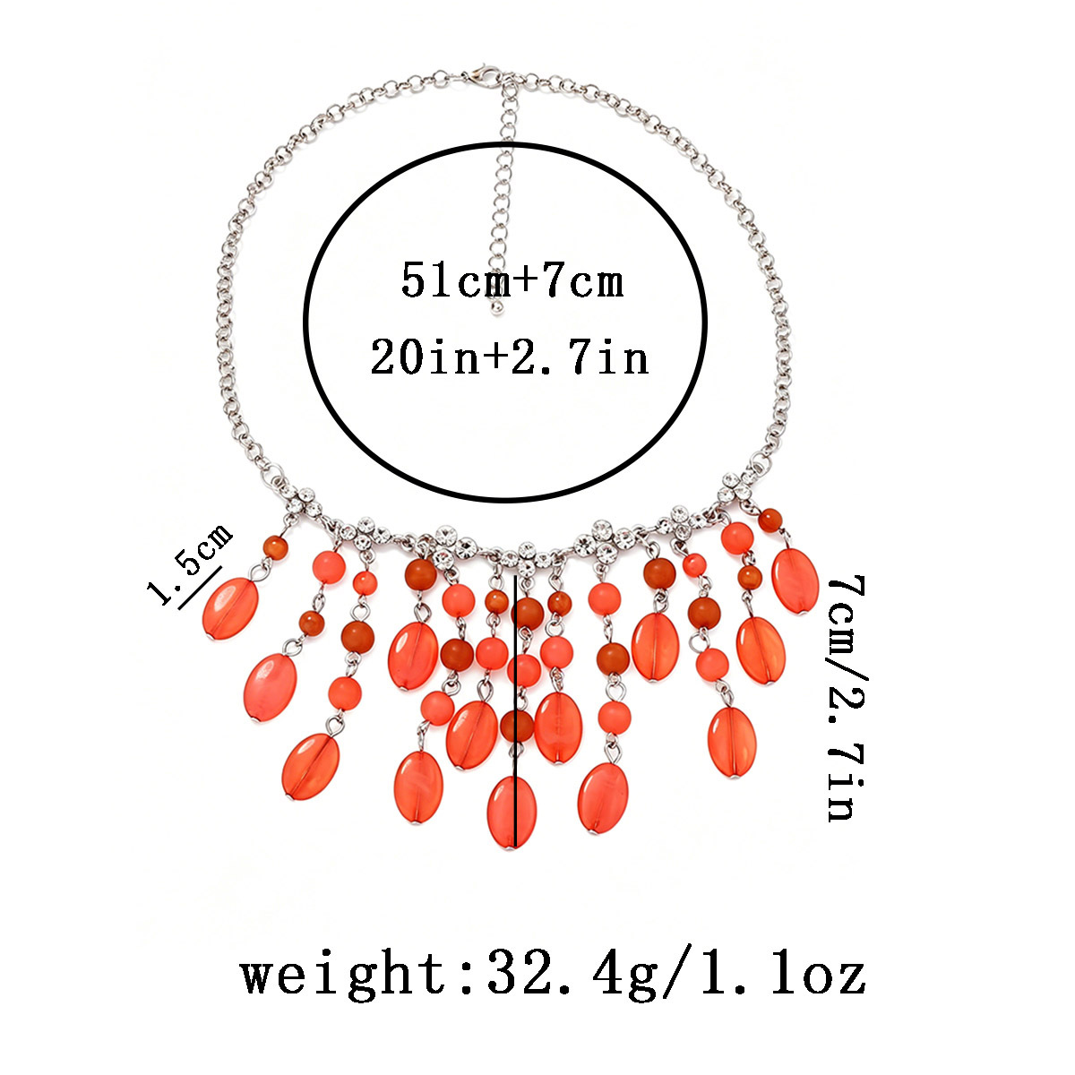 Bohemian Resin Beaded Tassel C - đánh giá và giá Ethnic Fashion For Women