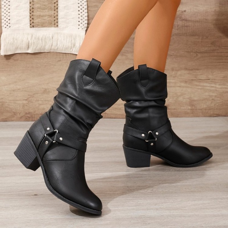 Womens Mid-Calf Boots Retro St - đánh giá và giá Ethnic Fashion For Women
