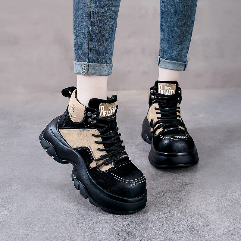 6cm Genuine Leather Wedge Fash - đánh giá và giá Winter Ethnic Fashion For Women